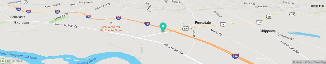 ev charging station on the map