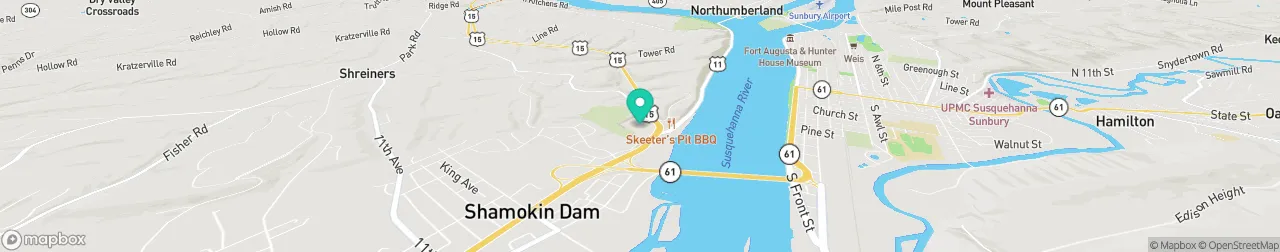 ev charging station on the map