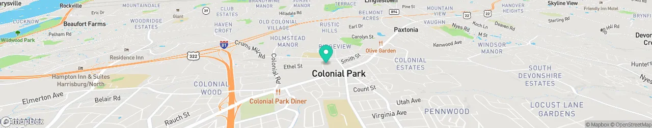 ev charging station on the map