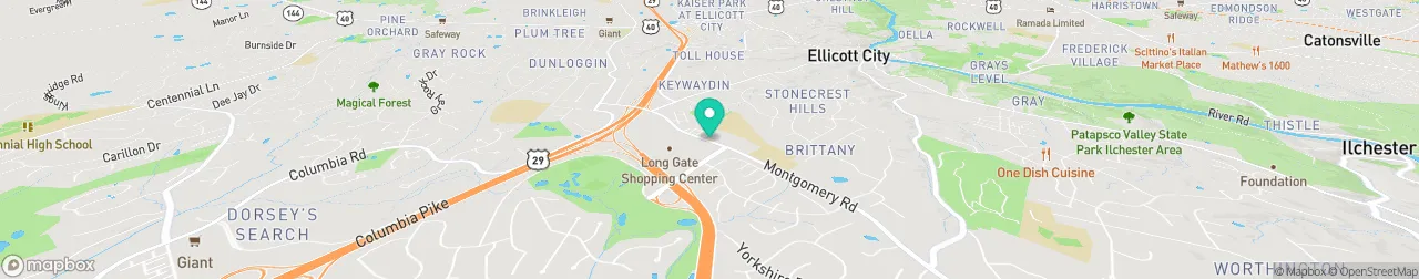 ev charging station on the map