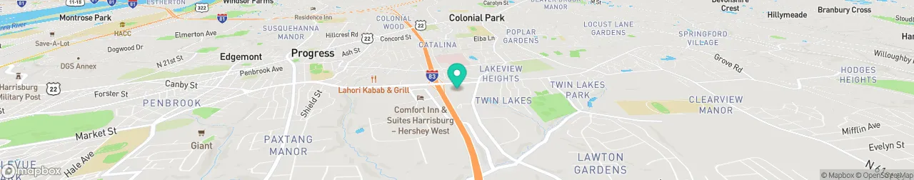 ev charging station on the map