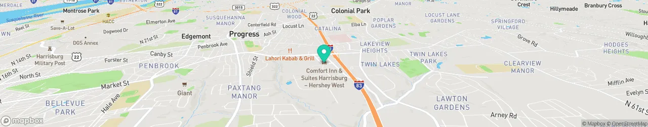 ev charging station on the map