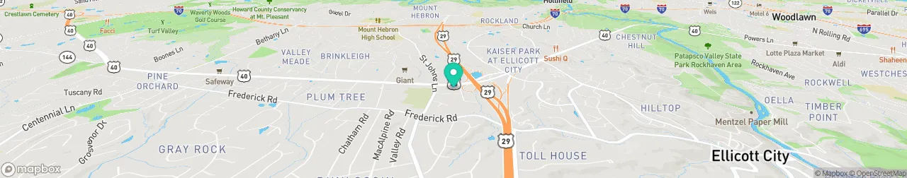 borne de recharge sur la carte