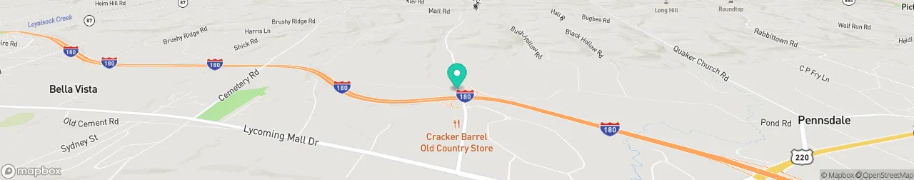 ev charging station on the map