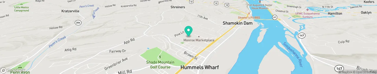 borne de recharge sur la carte