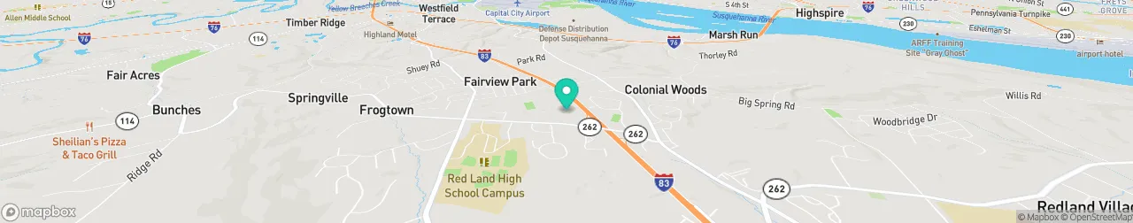 ev charging station on the map