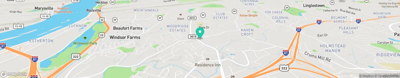 ev charging station on the map