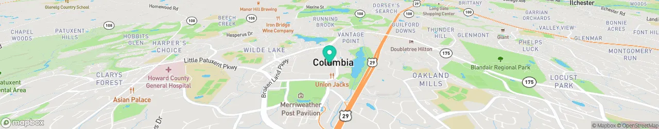 borne de recharge sur la carte