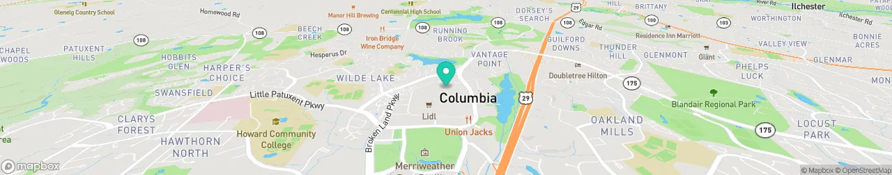 borne de recharge sur la carte