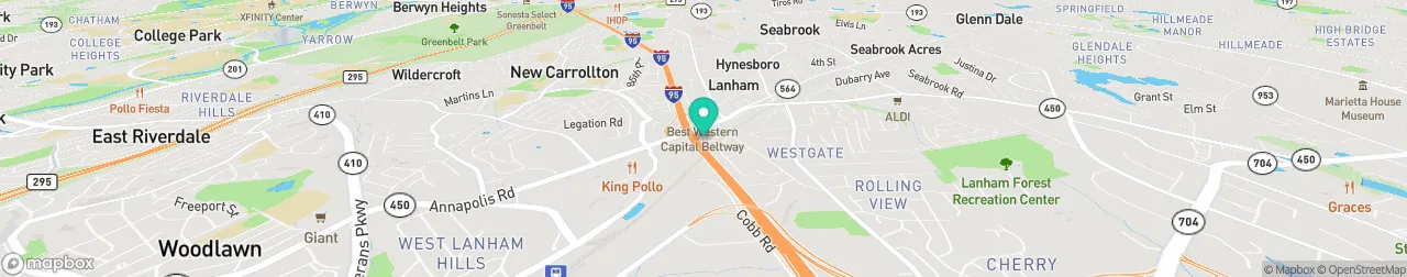 borne de recharge sur la carte