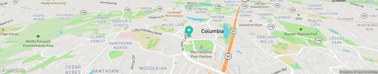 borne de recharge sur la carte