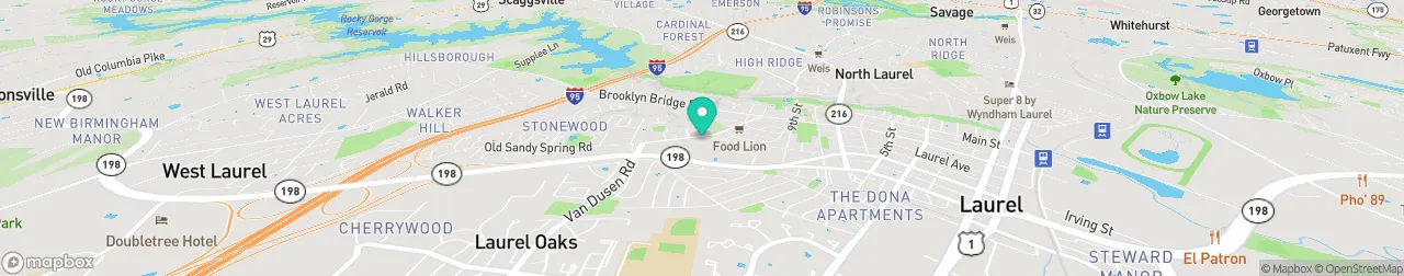 borne de recharge sur la carte