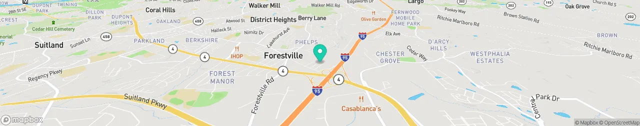 ev charging station on the map