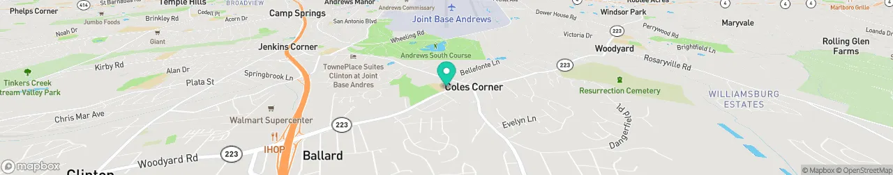 ev charging station on the map