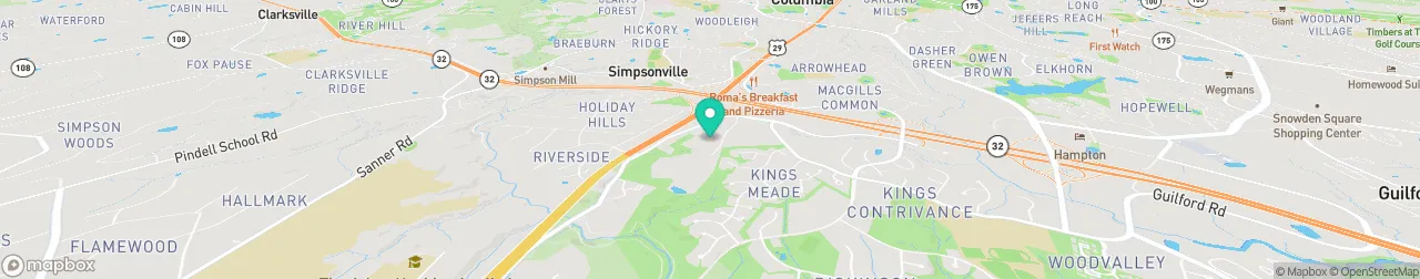 borne de recharge sur la carte