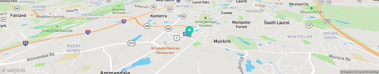 borne de recharge sur la carte