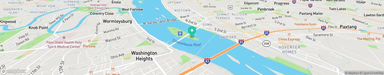 ev charging station on the map