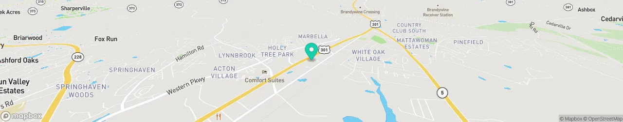 ev charging station on the map