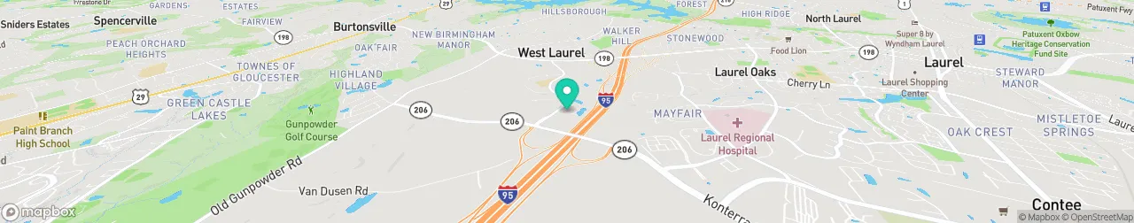 borne de recharge sur la carte