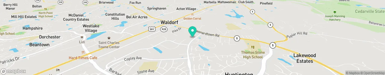 ev charging station on the map