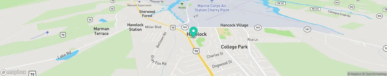 borne de recharge sur la carte