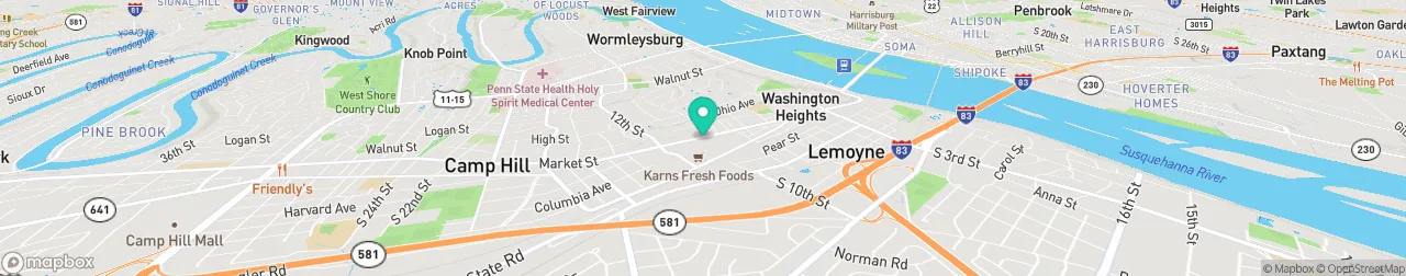 ev charging station on the map