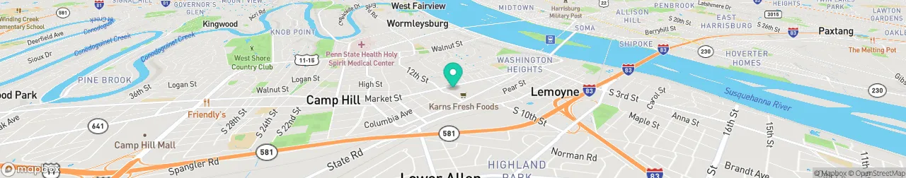 ev charging station on the map