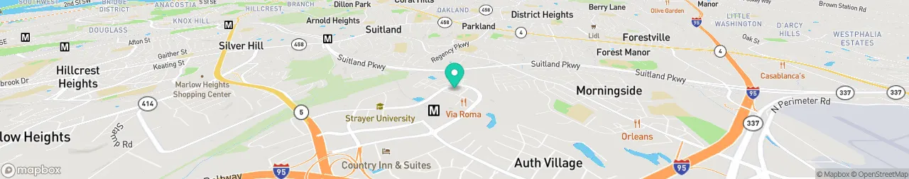 borne de recharge sur la carte