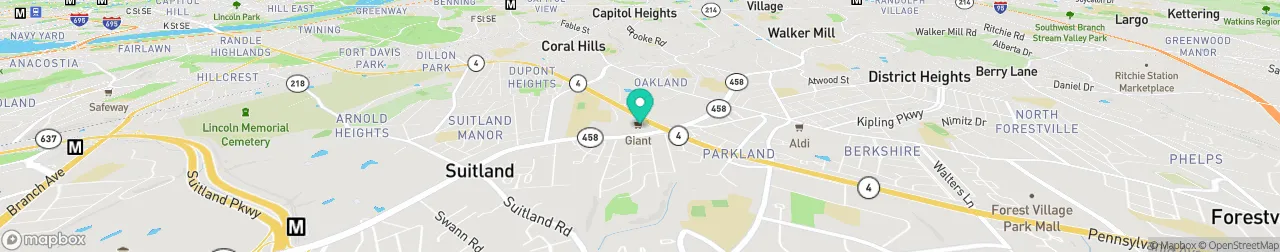 borne de recharge sur la carte