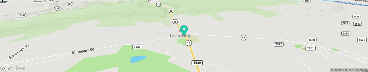 borne de recharge sur la carte