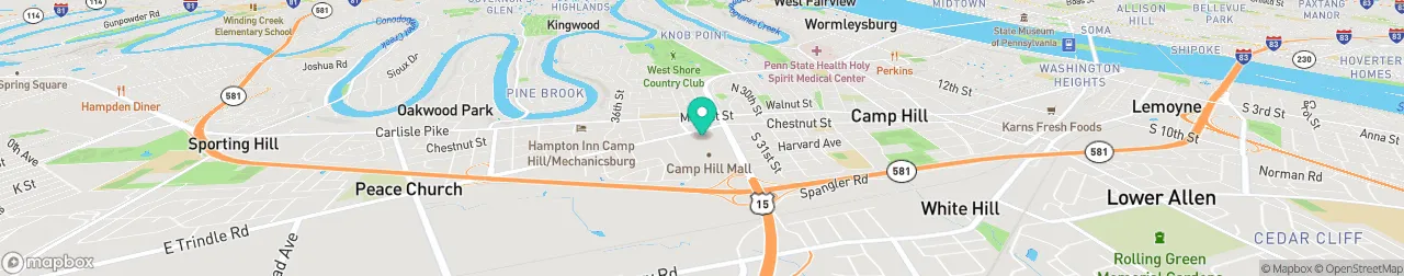 ev charging station on the map