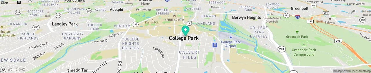 ev charging station on the map