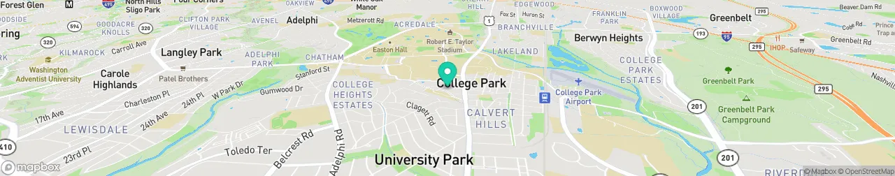 ev charging station on the map