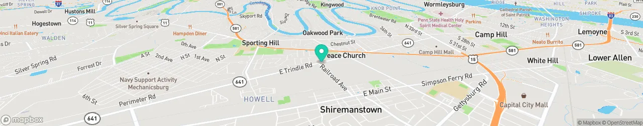 ev charging station on the map