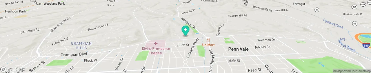 ev charging station on the map