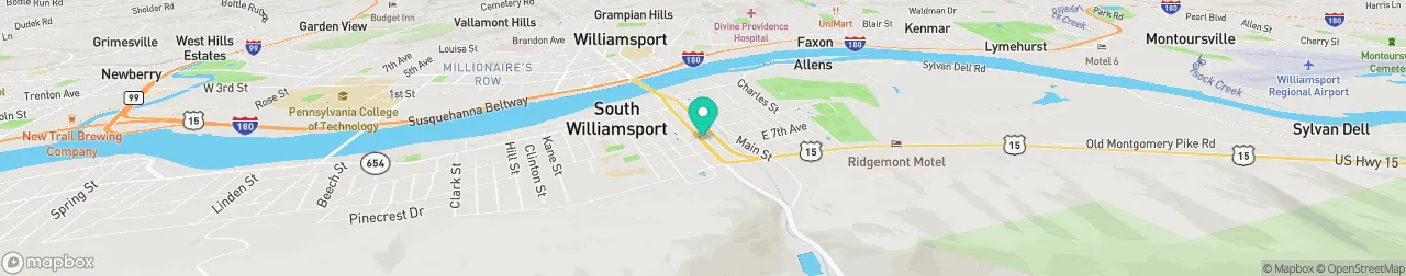 ev charging station on the map