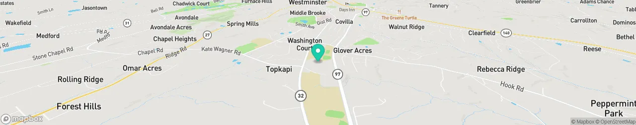 borne de recharge sur la carte