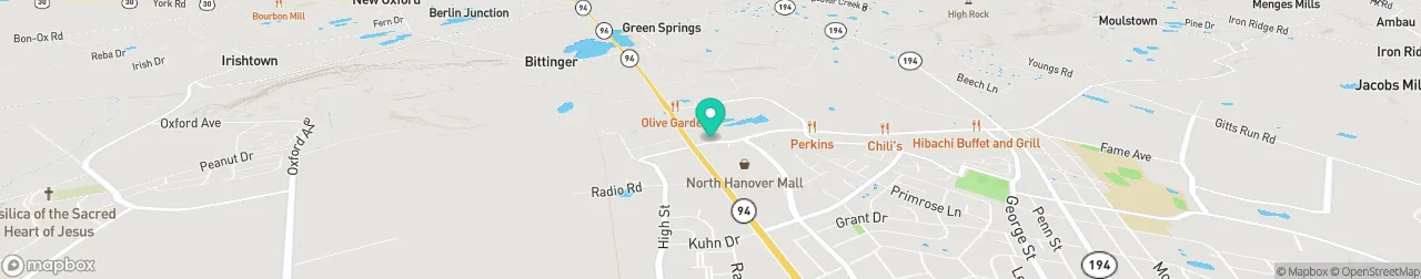 borne de recharge sur la carte