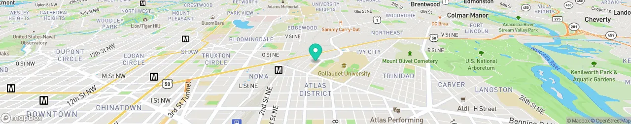 borne de recharge sur la carte