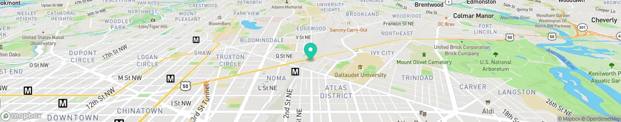 borne de recharge sur la carte