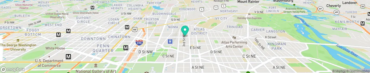 borne de recharge sur la carte