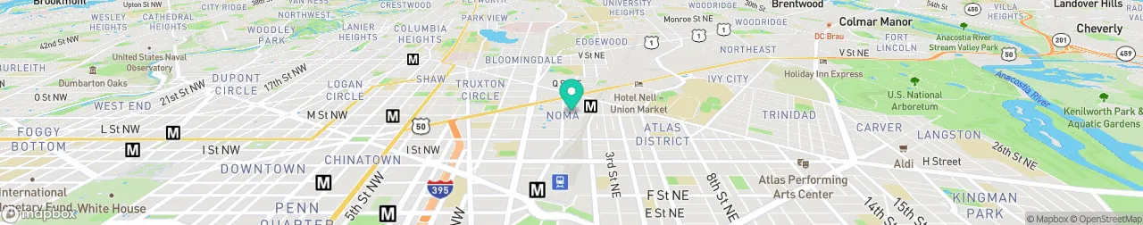 borne de recharge sur la carte