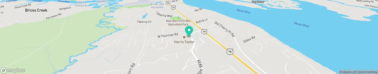 ev charging station on the map