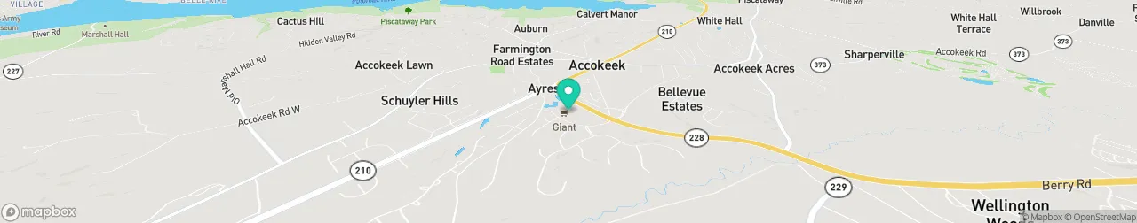 ev charging station on the map