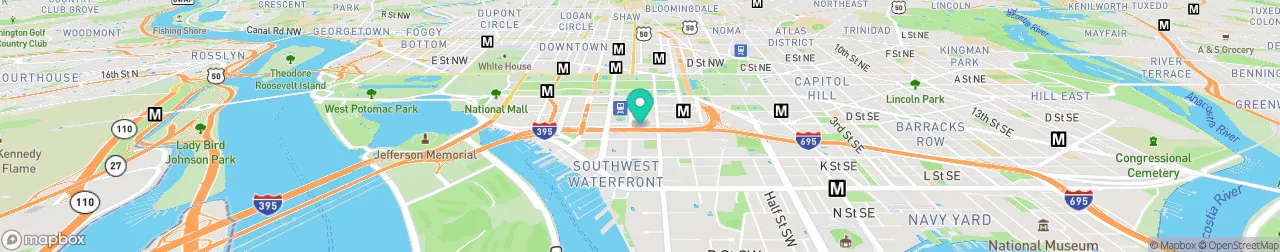 borne de recharge sur la carte