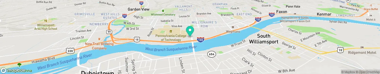 borne de recharge sur la carte