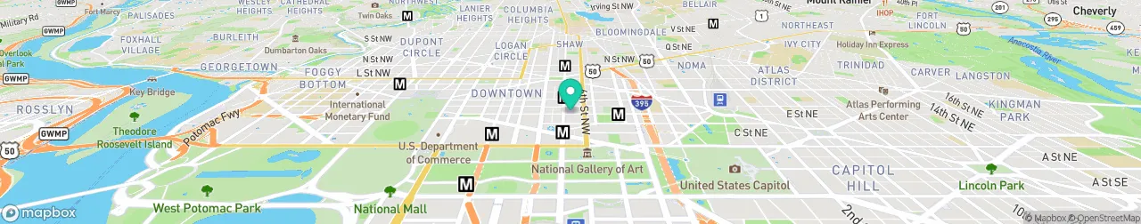 borne de recharge sur la carte