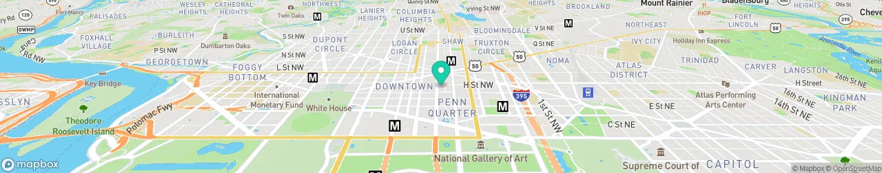 borne de recharge sur la carte