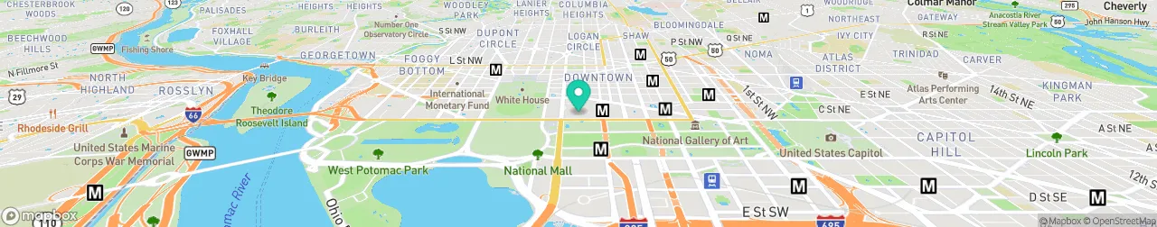 borne de recharge sur la carte