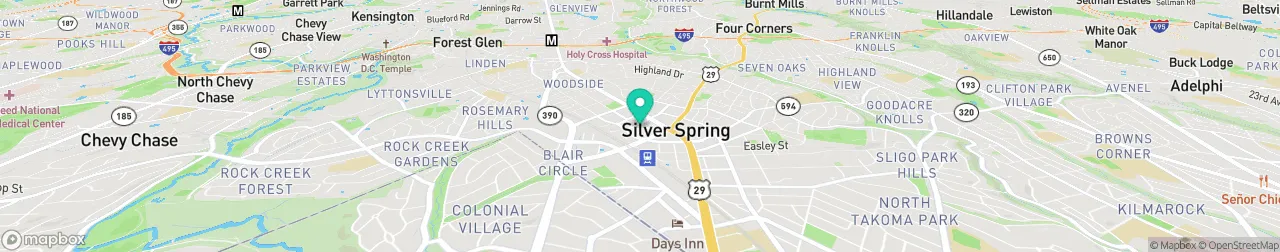 borne de recharge sur la carte